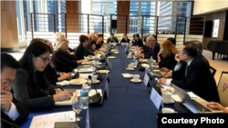 美國外交政策全國委員會2019年4月3、4兩日舉行台海兩岸對話（網絡截屏)