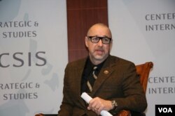 眾議院外交委員會亞太小組主席邵建隆（美國之音鍾辰芳拍攝）