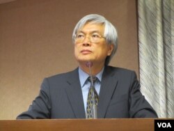 台湾执政党国民党立委邱文彦(美国之音张永泰拍摄)