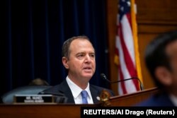 眾議院情報委員會主席謝安達在聽證會上 (2019年9月27日)