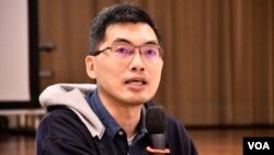 香港中文大學崇基學院神學院院長邢福增。(美國之音湯惠芸)