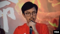 社民連主席吳文遠 (資料圖片﹐美國之音湯惠芸攝）