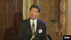 台灣駐美代表沈呂巡。（視頻截圖）