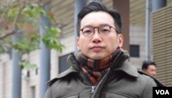 公民黨黨魁楊岳橋。(美國之音湯惠芸)