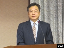 执政党国民党立委纪国栋（美国之音张永泰拍摄）