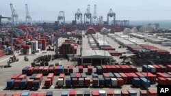 美國加州貿易港。(資料圖片)