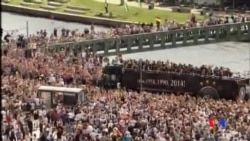 2014-07-15 美國之音視頻新聞: 德國足球隊凱旋歸國