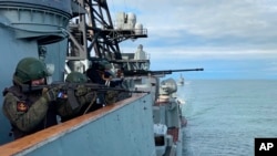 2024年9月，俄羅斯海軍在北極地區舉行軍演。 (俄羅斯國防部）