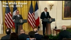Obama: US, France 'United' in Fight Against Terrorism