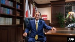 日本首相菅義偉。