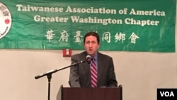 美國國務院東亞事務局台灣協調處處長何樂進(美國之音鍾辰芳拍攝)