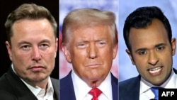 馬斯克、特蘭普和拉馬斯瓦米（合成照片）