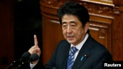 日本首相安倍晋三（资料图片）