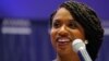 Democratic candidate for U.S. House of Representatives Ayanna Pressley speaks after winning the Democratic primary in Boston, Massachusetts, Sept. 4, 2018.