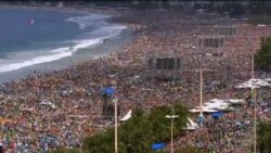  教宗在巴西舉行盛大彌撒