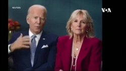 拜登夫婦在感恩節提及悲傷與犧牲