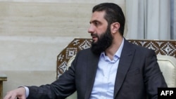 敘利亞反政府武裝領導人艾哈邁德·沙拉（Ahmad al-Sharaa）