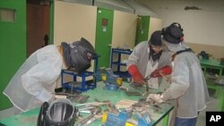 須藤電力科技高中的學生在上工程課