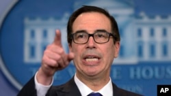 美國財政部長努欽對涉朝中國企業和個人的新制裁