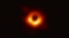 An image of the black hole at the center of Messier 87, a massive galaxy in the nearby Virgo galaxy cluster. This black hole resides 55 million light-years from Earth and has a mass 6.5-billion times that of the sun.