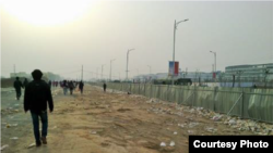 2013年鄭州富士康廠區 (中國勞工觀察提供)