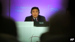 中国军队副总参谋长、海军上将孙建国在香格里拉会议上讲话（2015年5月31日）