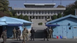 2017-11-14 美國之音視頻新聞: 一名北韓軍人冒槍林彈雨穿越三八線 (粵語)