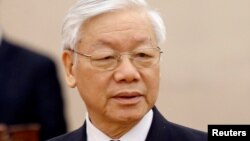 越南國家主席​​和越南共產黨中央總書記阮富通。（資料圖片）