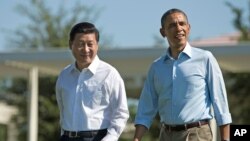 20136月8日奥巴马和习近平在加州阳光之乡会晤