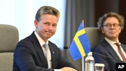 资料照：瑞典国防部长帕尔·琼森（Pal Jonson）