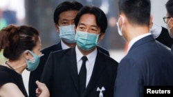 台灣副總統賴清德7月12日在東京參加日本前首相安倍晉三的葬禮.