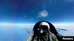 中國人民解放軍東部戰區在台灣周邊進行聯合軍事演習.