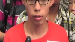 香港抗議學生被當局正式起訴