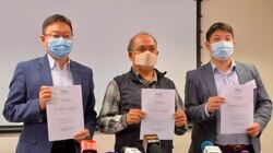 香港民意研究所12月17日公佈最后一轮立法会选举民意调查显示，选民的投票意欲持续下跌。(美国之音汤惠芸摄）