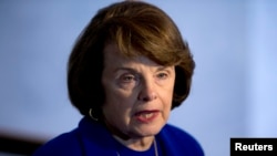 加州的資深民主黨參議員范恩斯坦(資料圖片)