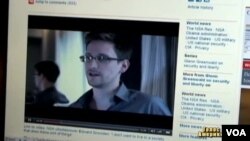 前美國國家安全局(NSA)合同工斯諾登