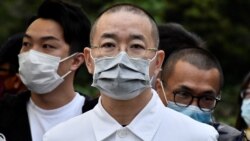 關注囚權的民主派前立法會議員邵家臻表示，國安法實施之後懲教署有如”山寨王”，以周庭廣受國際關注等”莫須有”的原因將她當作”甲級犯”看待，反映香港的法治、人權大打折扣 (攝影：美國之音湯惠芸)