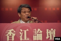 台灣《今周刊》總主筆范疇。(美國之音湯惠芸)