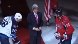 克里國務卿為奧運冰球選手祝福