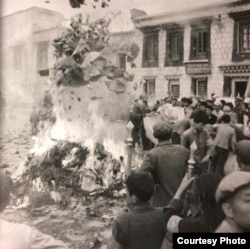 到文革结束之时，藏区99.9%的寺院被毁，数十万藏人非正常死亡。（泽仁多吉摄影 唯色提供）