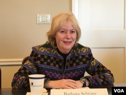 前美國在台協會執行理事施藍旗(圖片來源： 美國之音鍾辰芳拍攝)