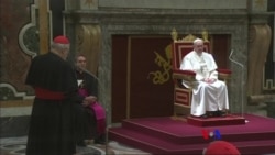 2018-03-13 美國之音視頻新聞: 教宗方濟各在位踏入五週年