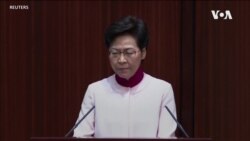 香港特首發表最後一份施政報告 擬為基本法第23條立法