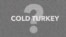 Американский словарь COLD TURKEY