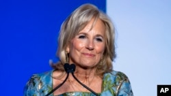 资料照片：美国第一夫人吉尔·拜登。