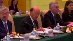 2018-06-04 美國之音視頻新聞: 中國稱若美國加徵關稅談判成果將不會生效