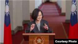 台灣總統蔡英文 (台灣總統府提供)