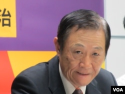 亚太和平基金会董事长 赵春山(VOA记者张永泰拍摄)