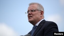 澳大利亞總理莫里森。