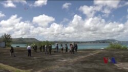 法日美英四国在关岛附近军演